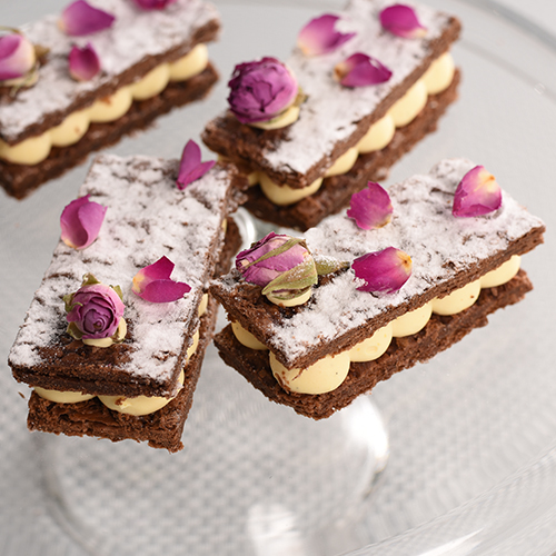 Choco Vanilla Millefeuille